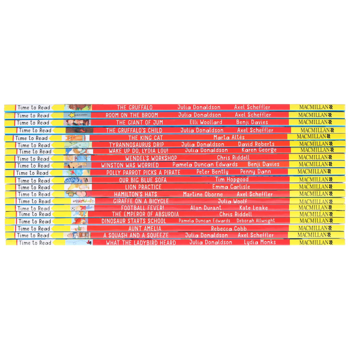 Time To Read Collection 20 Books Set By Julia Donaldson & Lydia Monks - Ages 3+ - Paperback 0-5 Macmillan