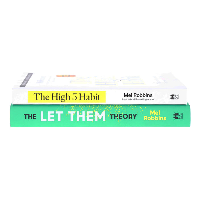 The Let Them Theory & The High 5 Habit by Mel & Sawyer Robbins 2 Books Collection Set - Non Fiction - Paperback/Hardback Non-Fiction Hay House UK Ltd