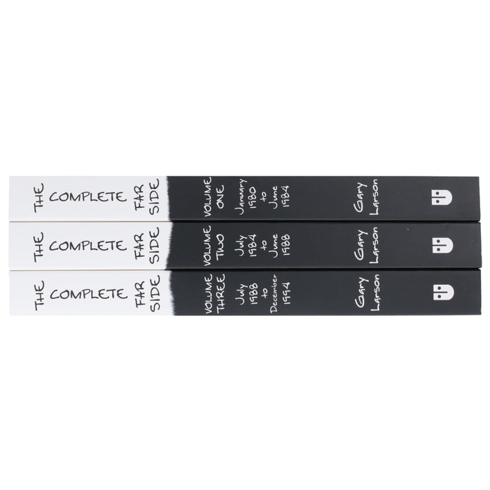 The Complete Far Side By Gary Larson Illustrated 3 Books Collection Box Set - Ages 9-14 - Paperback Graphic Novels Simon & Schuster