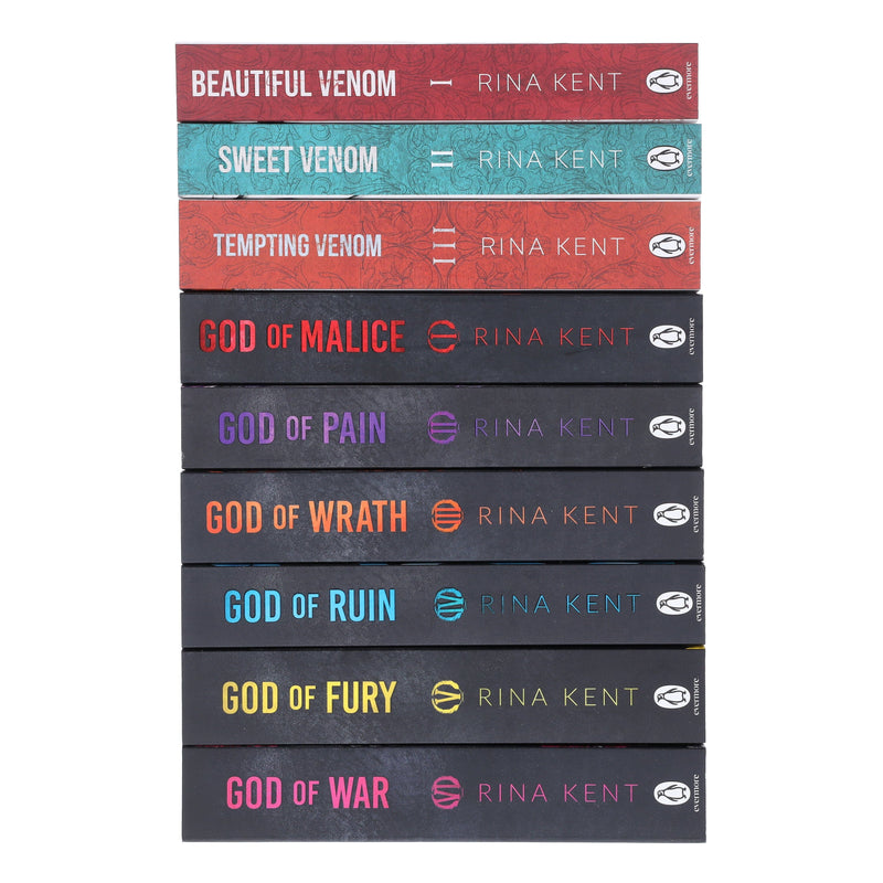 Legacy of Gods & Vipers Series Dark Romance by Rina Kent 9 Books Collection Set - Fiction - Paperback B2D DEALS Penguin Random House