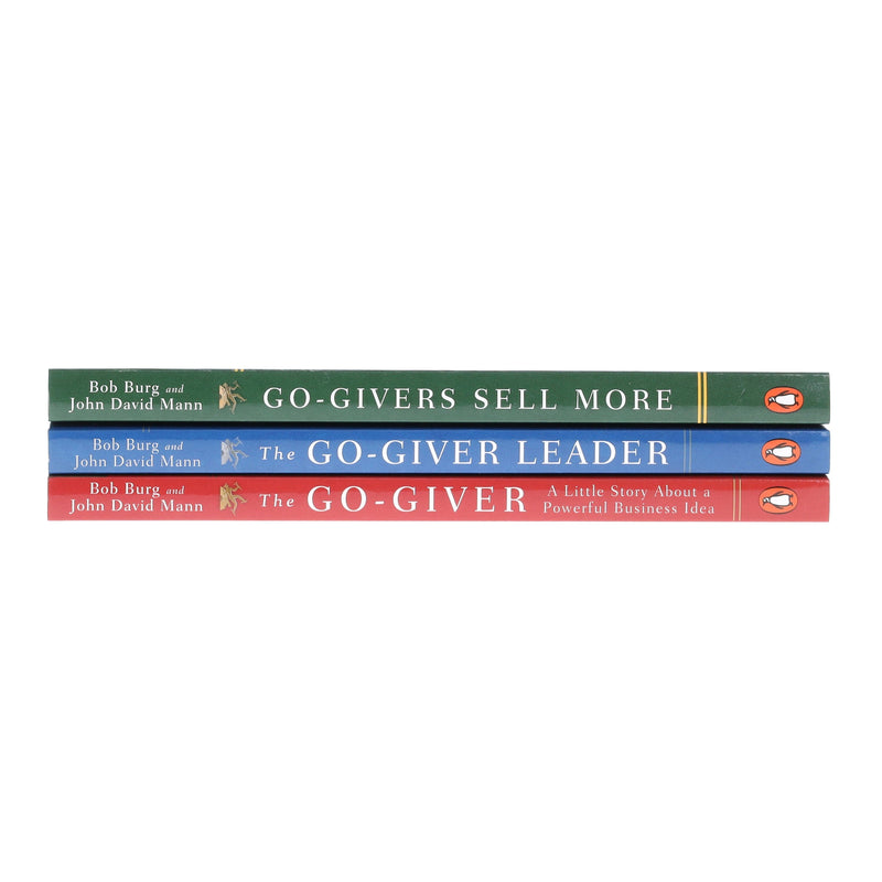 The Go-Giver Series by Bob Burg & John David Mann 3 Books Collection Set - Non Fiction - Paperback Non-Fiction Penguin Random House