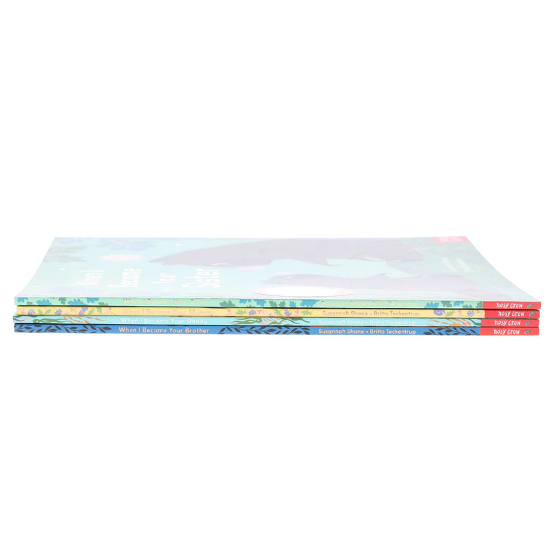 When I Became Series By Susannah Shane Illustrated 4 Picture Books Collection Set - Ages 2-5 - Paperback 0-5 Nosy Crow Ltd