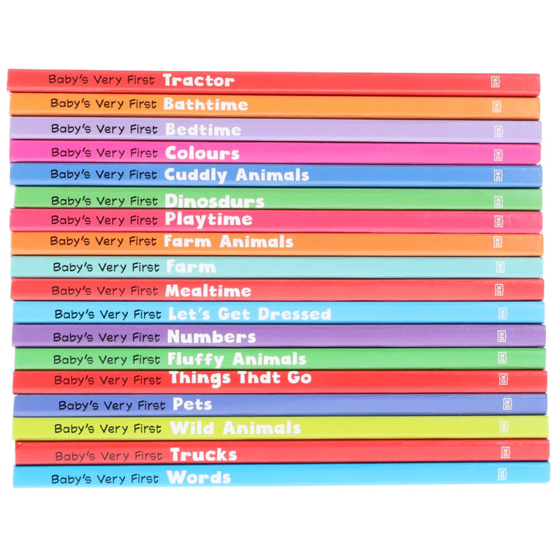 Baby's Very First Library By DK 18 Board Books Set- Ages 0-5 - Board Book 0-5 Dorling Kindersley Ltd
