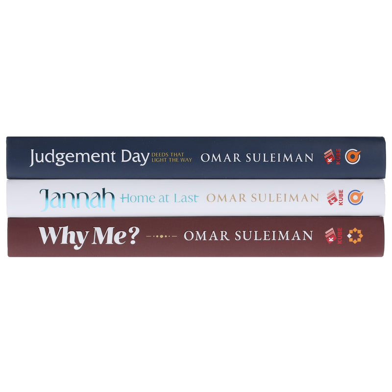 Judgement Day, Jannah & Why Me?: By Omar Suleiman 3 Books Collection Set - Non Fiction - Hardback Non-Fiction Kube Publishing