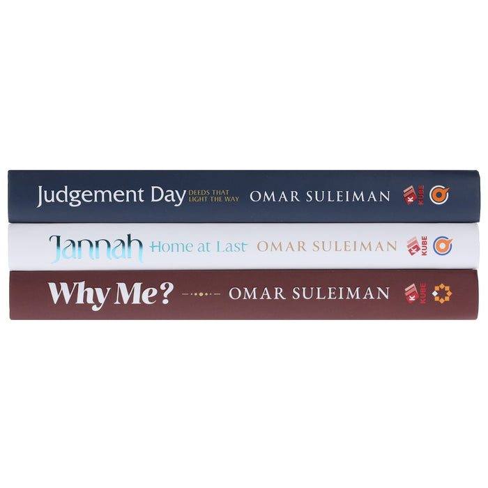 Judgement Day, Jannah & Why Me?: By Omar Suleiman 3 Books Collection Set - Non Fiction - Hardback Non-Fiction Kube Publishing