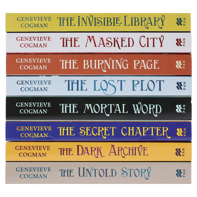 The Invisible Library Series By Genevieve Cogman Complete 8 Books Collection Set - Fiction - Paperback Fiction Pan Macmillan
