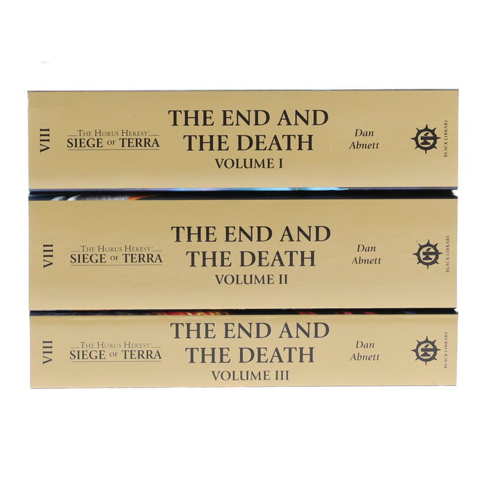 The Horus Heresy: Siege of Terra (Book 8, Vol 1-3) by Dan Abnett 3 Books Collection Set - Fiction - Paperback Fiction Games Workshop Ltd