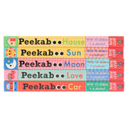Peekaboo: House, Sun, Moon, Love & Car by Camilla Reid Illustrated 5 Books Collection Set - Ages 0-5 - Board Book 0-5 Nosy Crow Ltd