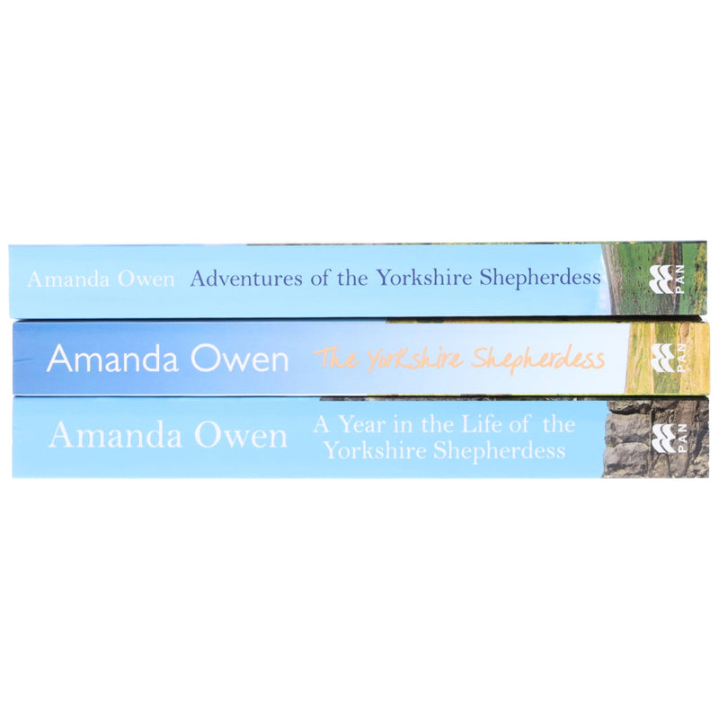 The Yorkshire Shepherdess 3 Books Collection by Amanda Owen - Non-Fiction - Paperback Non-Fiction Pan Macmillan