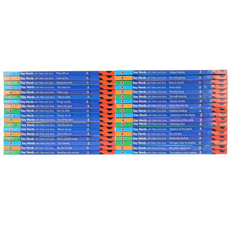 Ladybird Key Words with Peter and Jane 36 Books Collection Box Set - Ages 5-7 - Hardback 5-7 Penguin Random House