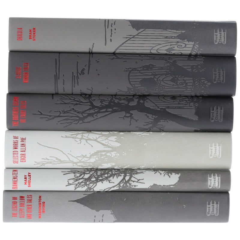 Word Cloud Classics: Horror Collection by Various 6 Books Collection Box Set - Fiction - Paperback/Flexibound Fiction Canterbury Classics