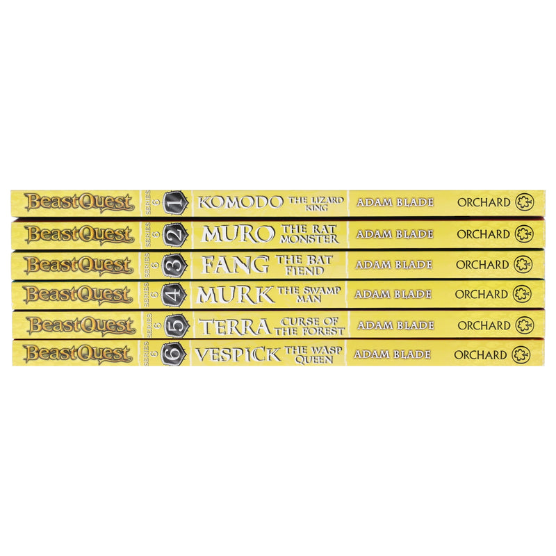 Beast Quest Series 6 by Adam Blade 6 Books Collection Set - Ages 7-9 - Paperback 7-9 Orchard Books