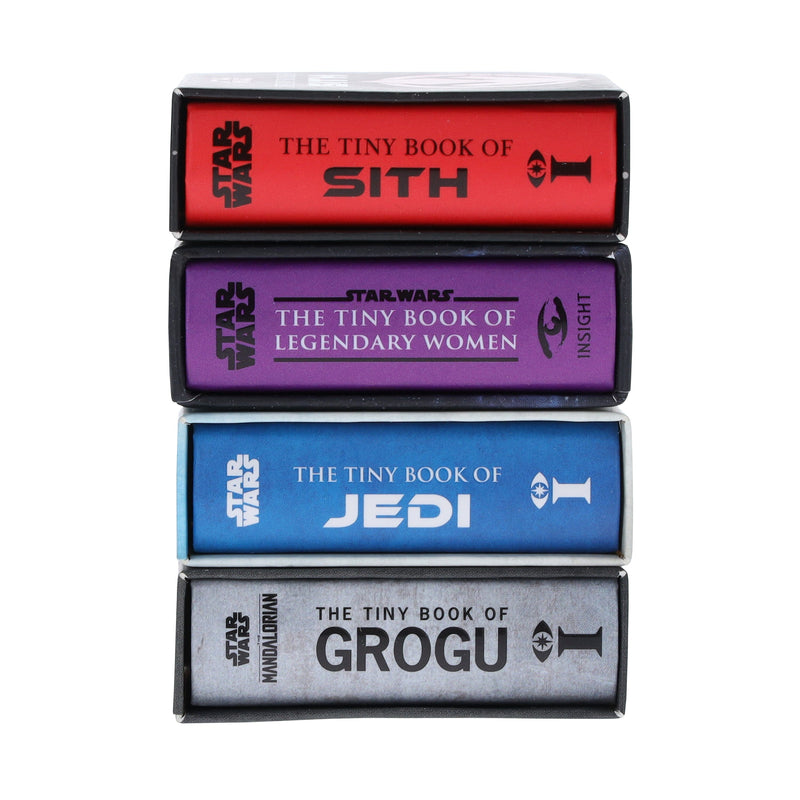 Star Wars: 4 Tiny Books Collection Set - Ages 13+ - Hardback Young Adult Insight Editions