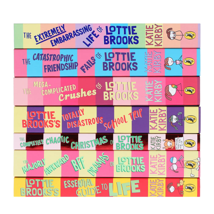 Lottie Brooks Series By Katie Kirby 7 Books Collection Set - Ages 9-12 - Paperback 9-14 Penguin Random House