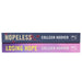 Colleen Hoover: Hopeless & Losing Hope 2 Books Collection Set - Fiction - Paperback Fiction Simon & Schuster