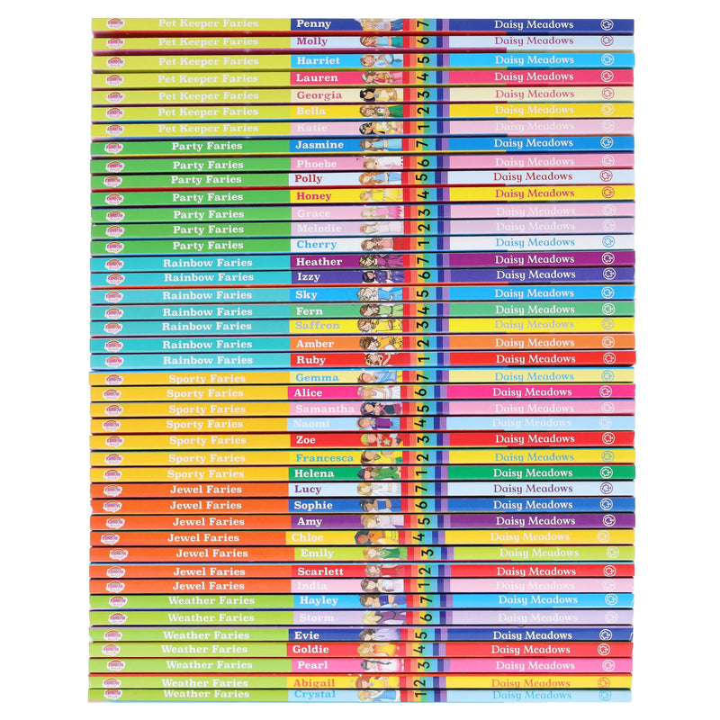 Rainbow Magic The Magical Party and Adventure Series Collection 42 Books Set by Daisy Meadows - Ages 5-7 - Paperback 5-7 Hachette