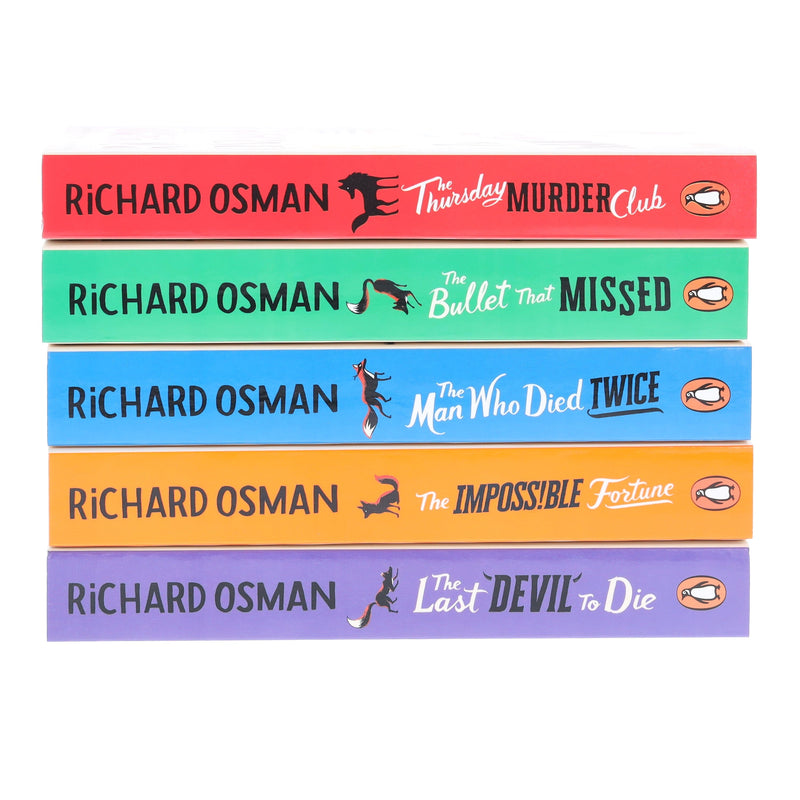 Thursday Murder Club Mysteries By Richard Osman 5 Books Collection Set - Fiction - Paperback Fiction Penguin Random House