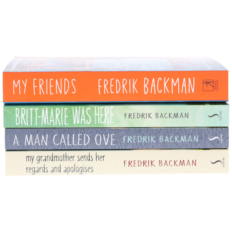 Fredrik Backman 4 Books Collection Set - Fiction - Paperback Fiction Hachette