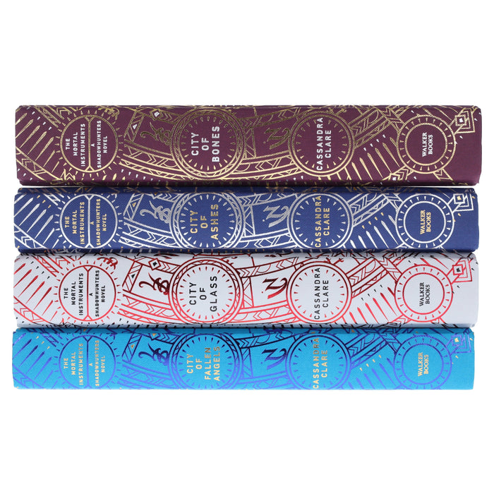 The Mortal Instruments by Cassandra Clare (A Shadowhunters Novel) 4 Book Collector's Edition Set - Ages 14+ - Hardback Fiction Walker Books Ltd
