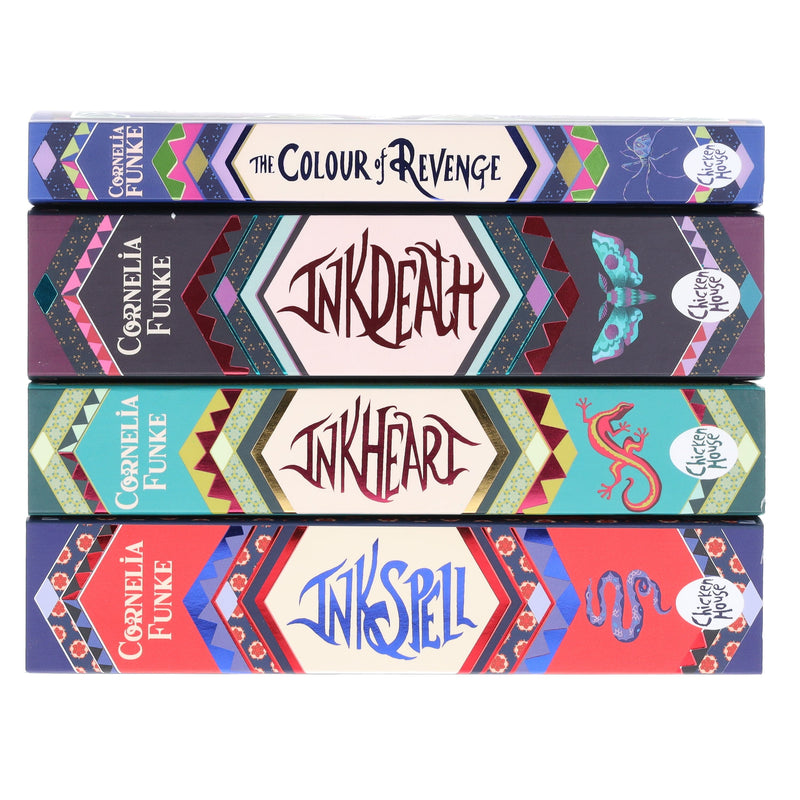 Inkworld Series By Cornelia Funke 4 Books Collection Set - Ages 8-14 - Paperback 9-14 Scholastic