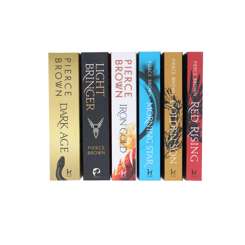 The Red Rising Series by Pierce Brown 6 Books Collection Set - Fiction - Paperback Fiction Hodder & Stoughton