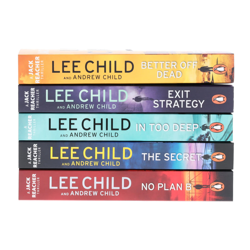 Jack Reacher Series (Books 26-30) by Lee & Andrew Child 5 Books Collection Set - Fiction - Paperback Fiction Penguin Random House
