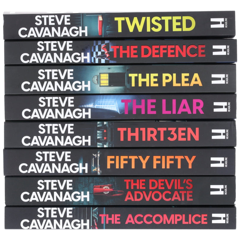 Eddie Flynn Series (Set 2) by Steve Cavanagh 8 Books Collection Set - Fiction - Paperback Fiction Hachette