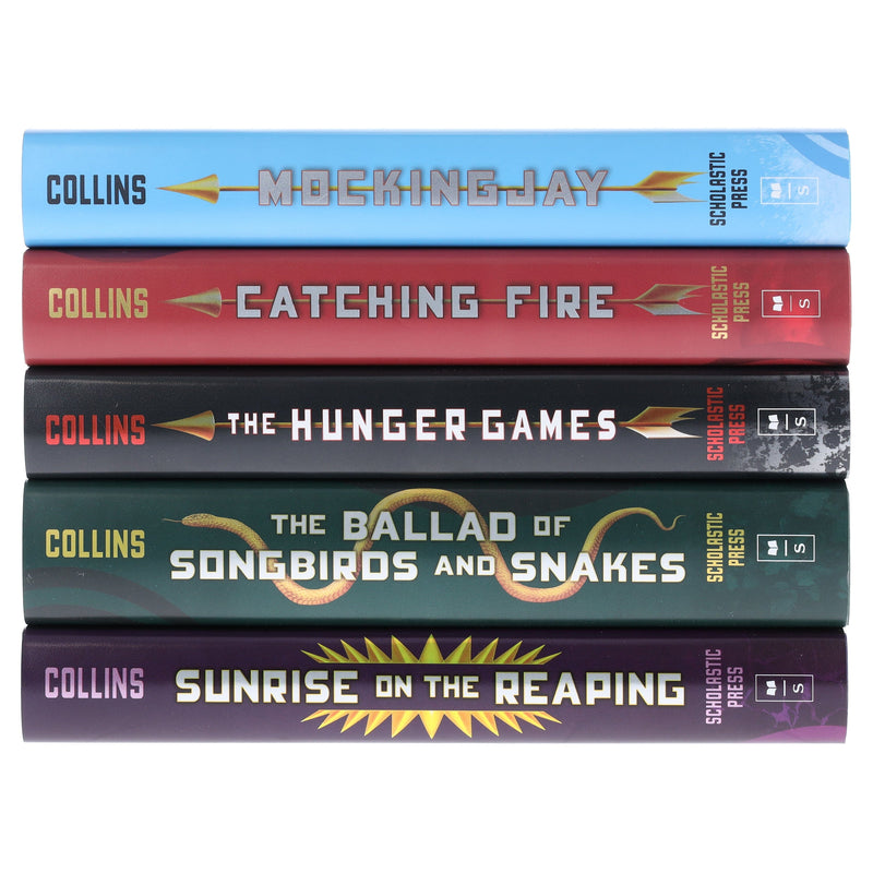 The Hunger Games Series By Suzanne Collins 5 Books Collection Set - Ages 11+ - Hardback Fiction Scholastic