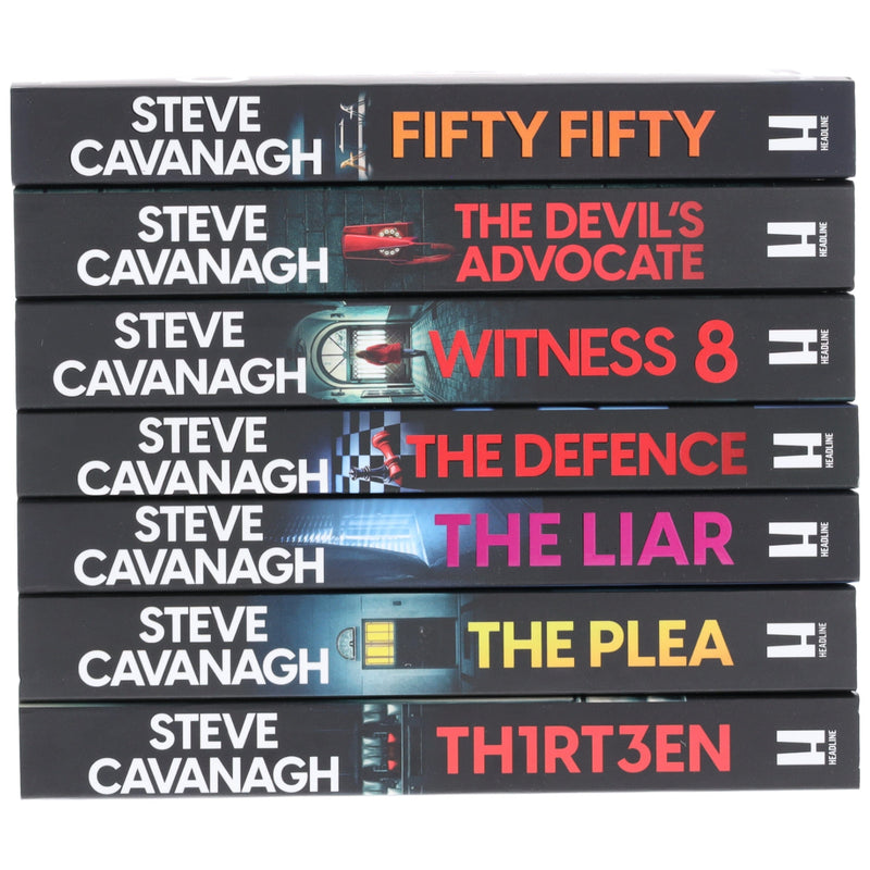 Eddie Flynn Series By Steve Cavanagh 7 Books Collection Set - Fiction - Paperback Fiction Hachette