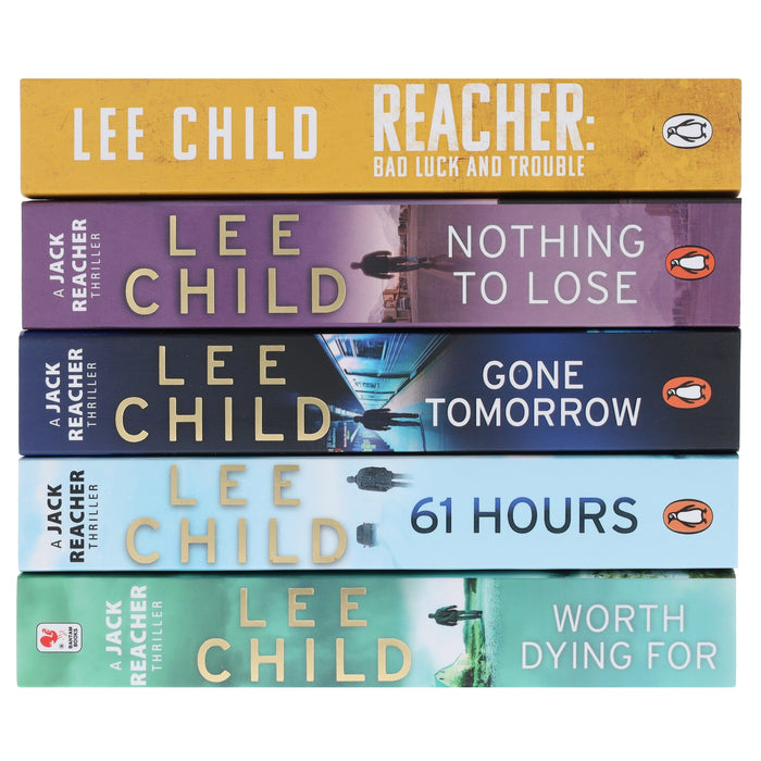 Jack Reacher by Lee Child: Books 11-15 Collection Set - Fiction - Paperback Fiction Penguin Random House