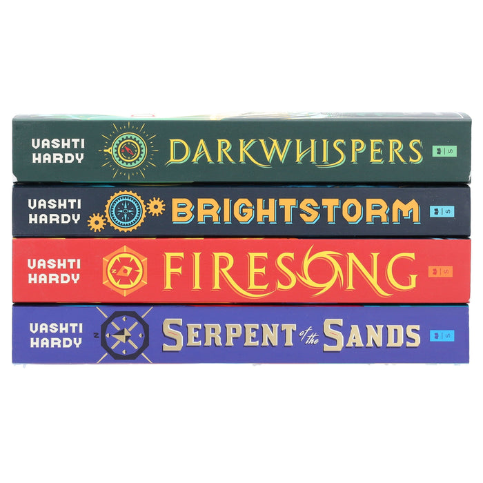 The Brightstorm Chronicles Series By Vashti Hardy 4 Books Collection Set - Ages 8-12 - Paperback 9-14 Scholastic