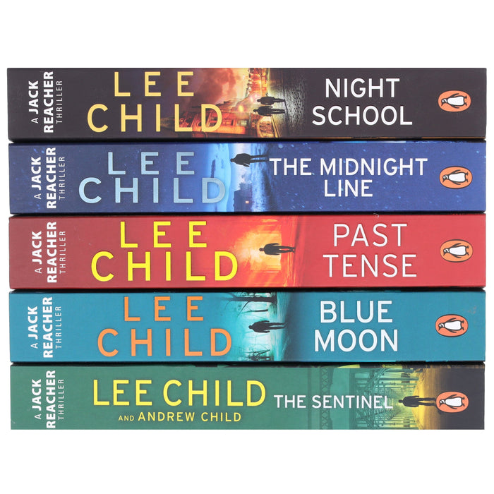 Jack Reacher Series by Lee Child: Books 21-25 Collection Set - Fiction - Paperback Fiction Penguin Random House