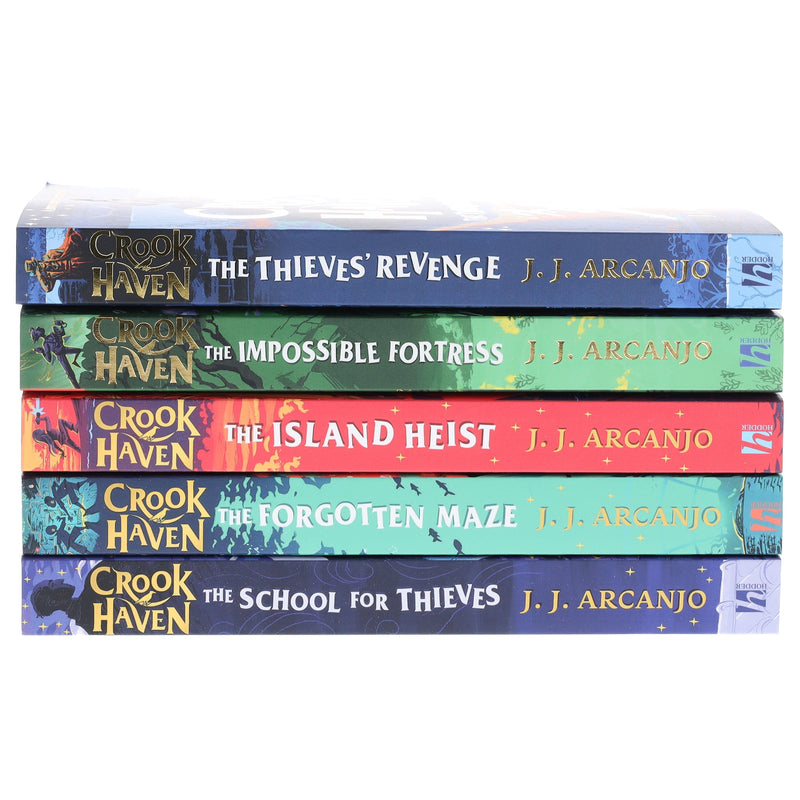Crookhaven Series By J.J. Arcanjo 5 Books Collection Set - Ages 9+ - Paperback 9-14 Hachette UK