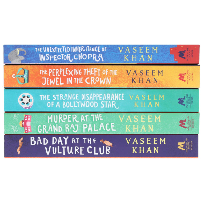 Baby Ganesh Agency Investigation Series by Vaseem Khan 5 Books Collection Set - Fiction - Paperback Fiction Hachette