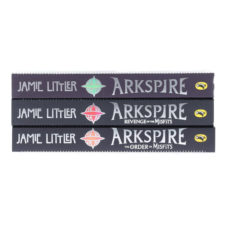 Arkspire Series by Jamie Littler: An Epic Illustrated Adventure 3 Books Collection Set - Ages 8-13 - Paperback 9-14 Penguin Random House