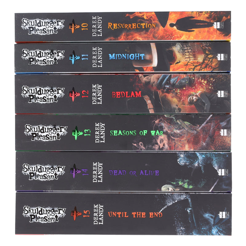 Skulduggery Pleasant Series (Book 10-15) by Derek Landy 6 Books Collection Set - Ages 11-14 - Paperback 9-14 HarperCollins Publishers