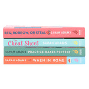 Sarah Adams Collection (The Cheat Sheet, When in Rome, Practice Makes Perfect & Beg, Borrow, or Steal) 4 Books Set - Fiction - Paperback Fiction Hachette