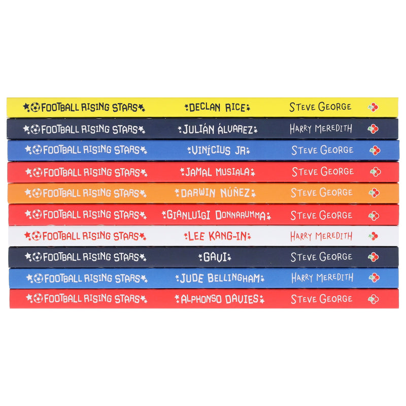 Football Rising Stars Series 2: by Harry Meredith & Steve George 10 Books Collection Box Set - Ages 7-9 - Paperback 7-9 Sweet Cherry Publishing