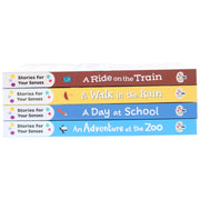 Stories for Your Senses Series (Set 2) by Emma Steel Illustrated 4 Books Collection Set - Ages 3-5 - Board Book (Includes Free Audiobook & Soundscape!) 3-5 Every Cherry Publishing