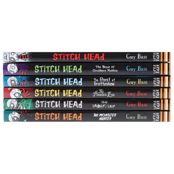 Stitch Head by Guy Bass 6 Books Collection Box Set - Ages 9-14 - Paperback 9-14 Penguin Random House