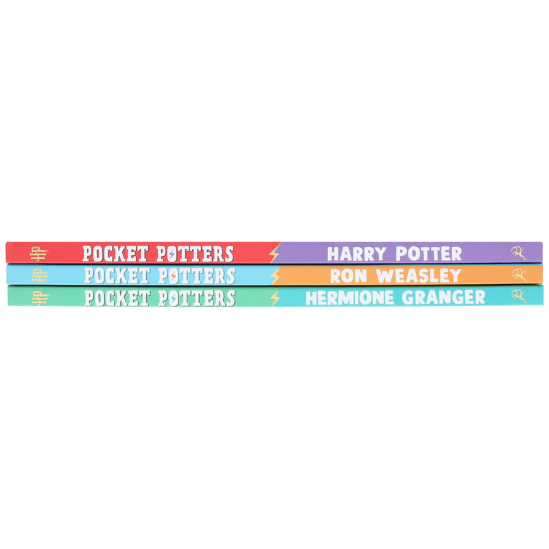 Harry Potter: Pocket Potters by J.K. Rowling Illustrated 3 Books Collection Set - Ages 7+ - Hardback 7-9 Bloomsbury Publishing
