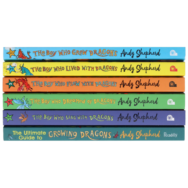 Boy Who Grew Dragons Series By Andy Shepherd 6 Books Collection Set - Ages 7-9 - Paperback 7-9 Bonnier Books Ltd