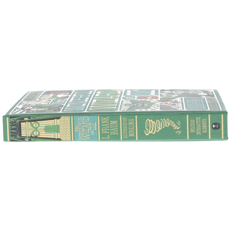 The Wonderful Wizard of Oz Interactive (MinaLima Edition) by L. Frank Baum - Fiction - Hardback (Illustrated with Interactive Elements) Fiction HarperCollins Publishers
