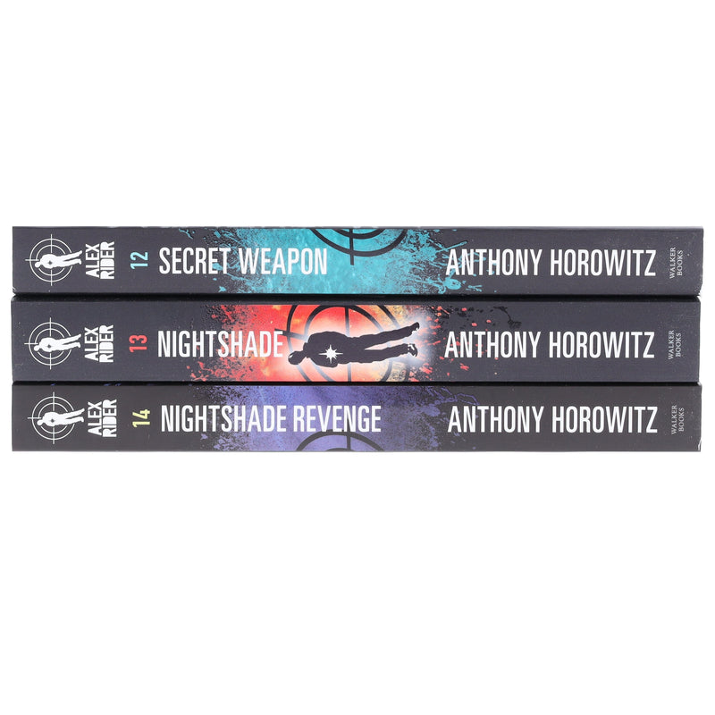 Alex Rider (Book 12-14) by Anthony Horowitz: 3 Books Collection Set - Ages 9-12 - Paperback 9-14 Walker Books Ltd