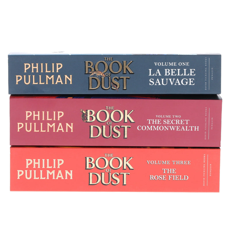 The Book of Dust (Vol 1-3) (His Dark Materials) by Philip Pullman Illustrated 3 Books Collection Set - Ages 12-17 - Paperback