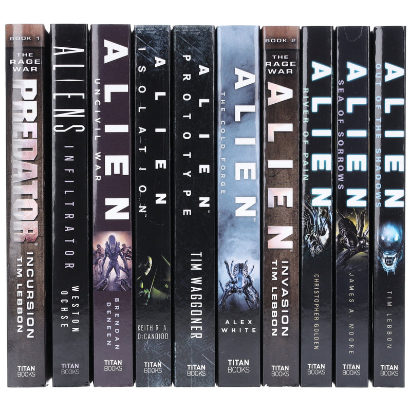 Alien Series 10 Books Collection Set - Fiction - Paperback Fiction Titan Books