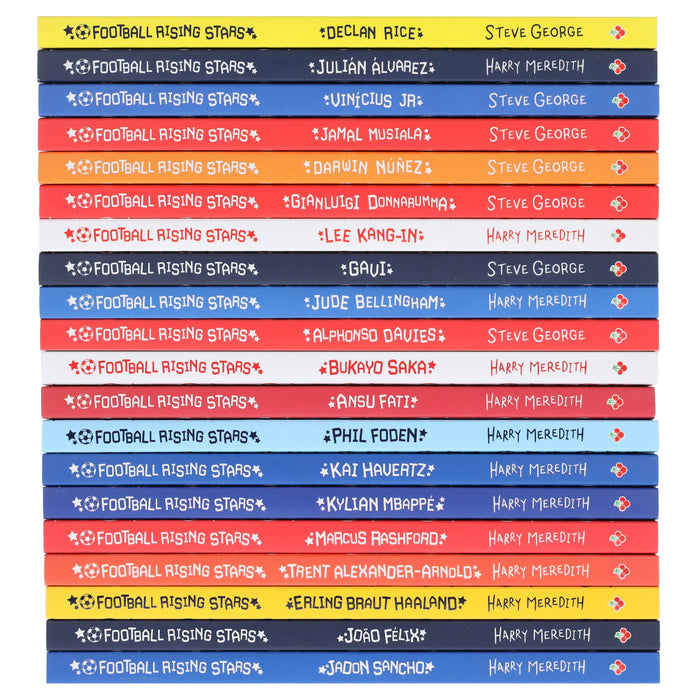 Football Rising Stars (Series 1-2): by Harry Meredith & Steve George 20 Books Collection Box Set - Ages 7-9 - Paperback 7-9 Sweet Cherry Publishing