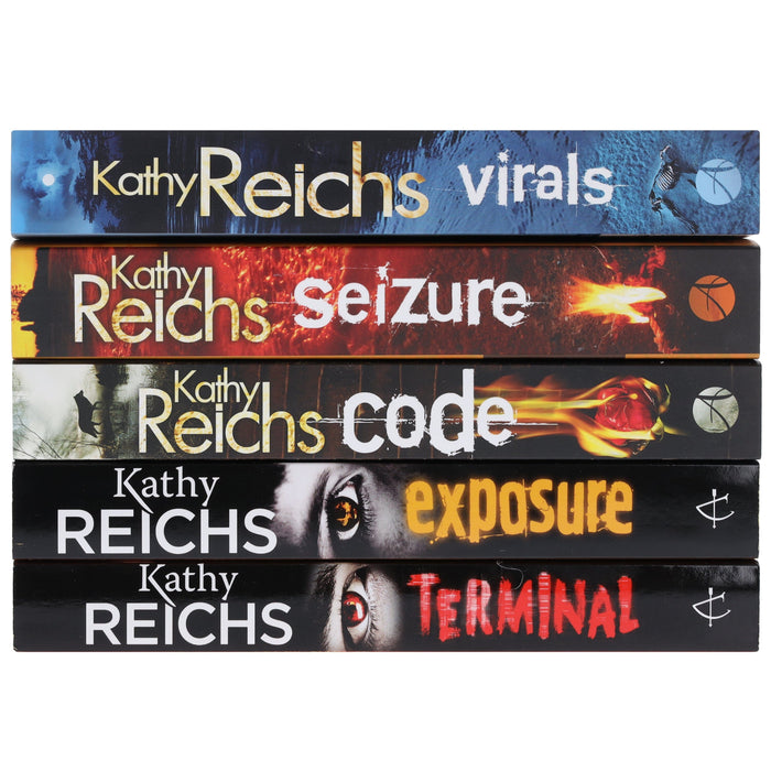 Kathy Reichs Virals Series 5 Books Collection Set - Ages 12-17 - Paperback 9-14 Penguin Random House