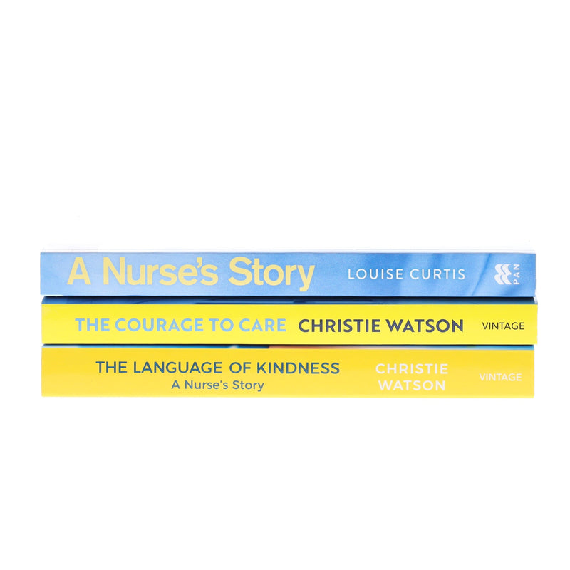 The Language of Kindness, The Courage to Care & A Nurse's Story by Christie Watson, Sarah Johnson & Louise Curtis 3 Books Collection Set - Non Fiction - Paperback Non-Fiction Penguin Random House