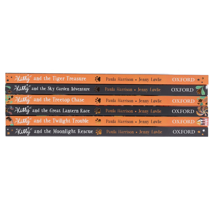 Kitty's Superhero Adventures by Paula Harrison 6 Books Collection - Ages 5+ - Paperback 5-7 Oxford University Press